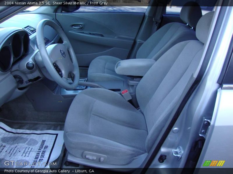 Sheer Silver Metallic / Frost Gray 2004 Nissan Altima 3.5 SE