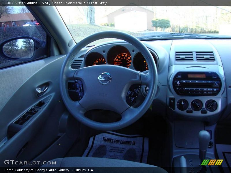 Sheer Silver Metallic / Frost Gray 2004 Nissan Altima 3.5 SE