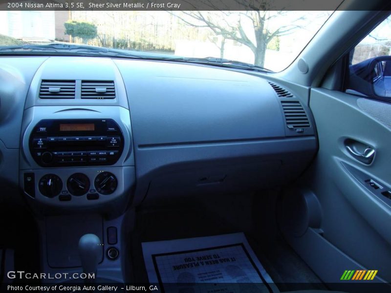 Sheer Silver Metallic / Frost Gray 2004 Nissan Altima 3.5 SE