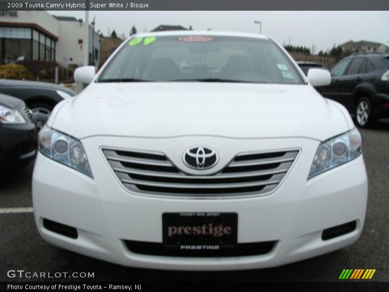 Super White / Bisque 2009 Toyota Camry Hybrid