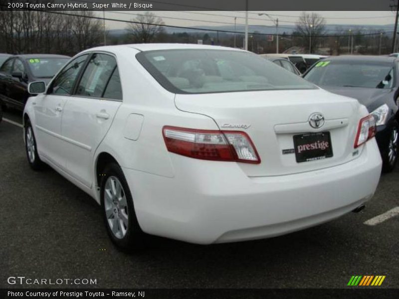 Super White / Bisque 2009 Toyota Camry Hybrid