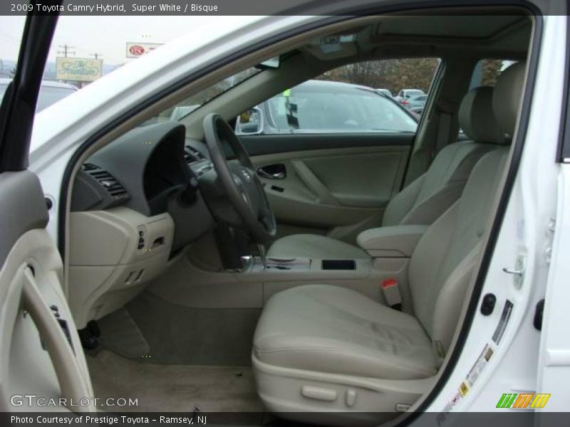 Super White / Bisque 2009 Toyota Camry Hybrid