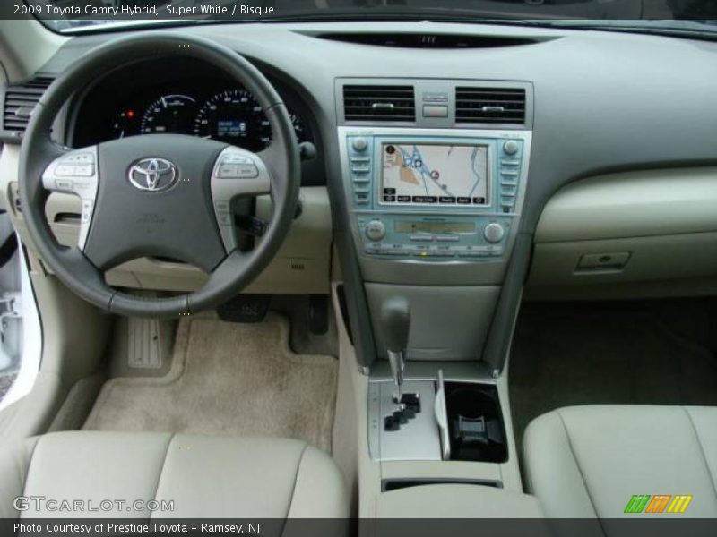 Super White / Bisque 2009 Toyota Camry Hybrid