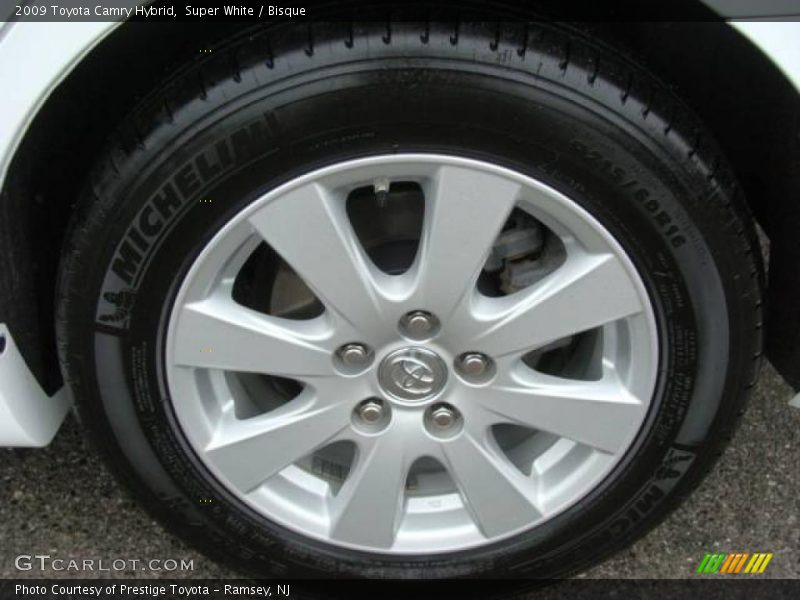 Super White / Bisque 2009 Toyota Camry Hybrid