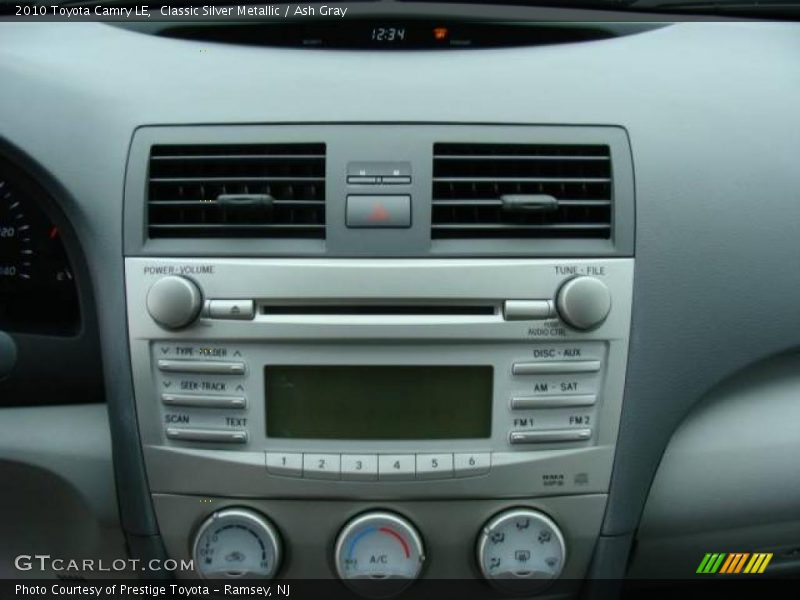 Classic Silver Metallic / Ash Gray 2010 Toyota Camry LE