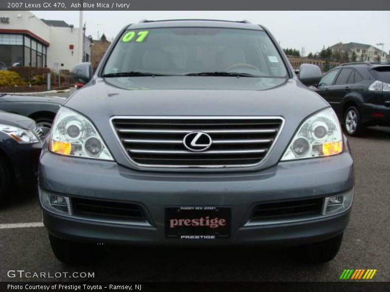 Ash Blue Mica / Ivory 2007 Lexus GX 470