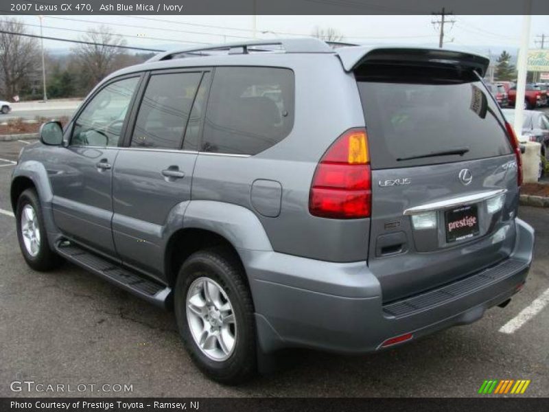 Ash Blue Mica / Ivory 2007 Lexus GX 470