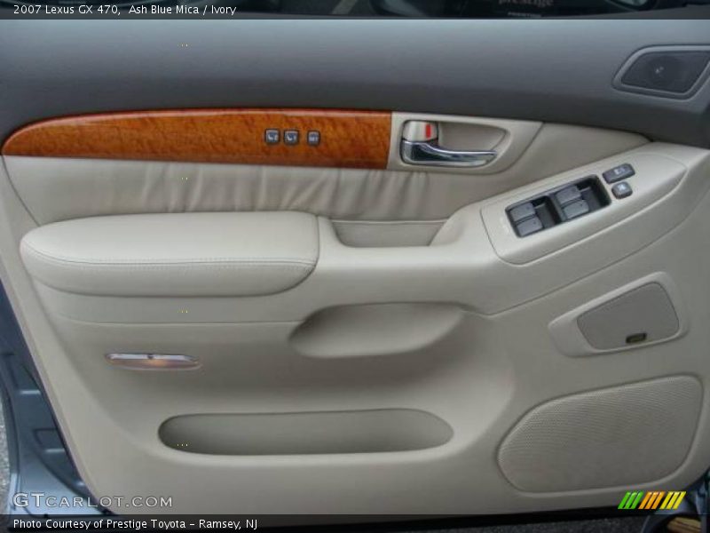 Ash Blue Mica / Ivory 2007 Lexus GX 470