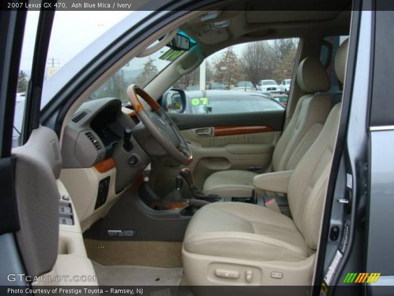 Ash Blue Mica / Ivory 2007 Lexus GX 470