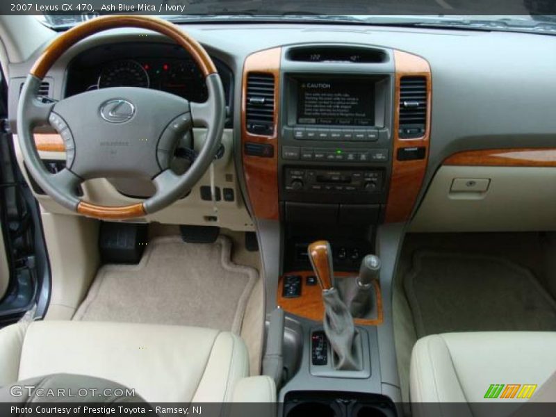 Ash Blue Mica / Ivory 2007 Lexus GX 470