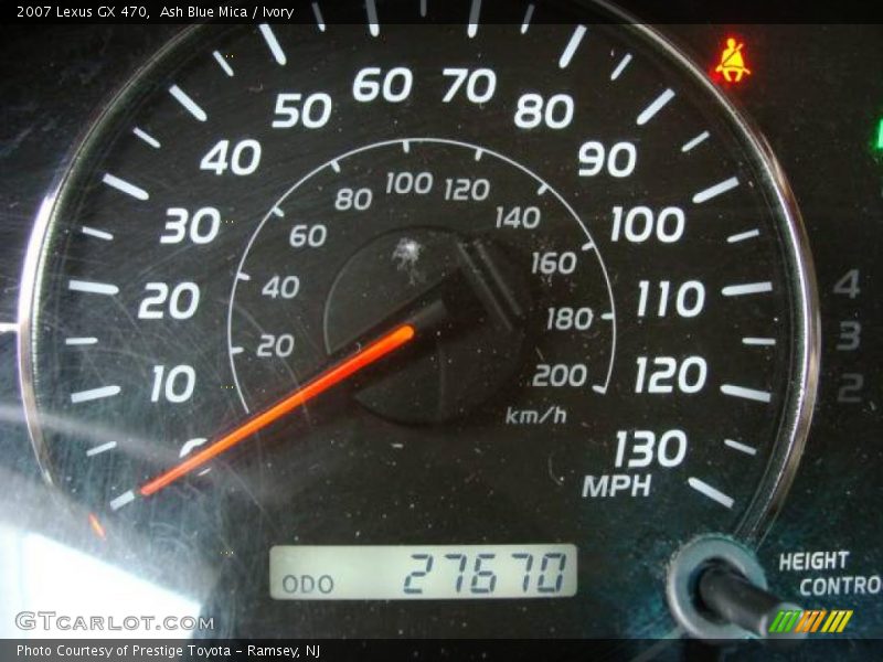 Ash Blue Mica / Ivory 2007 Lexus GX 470