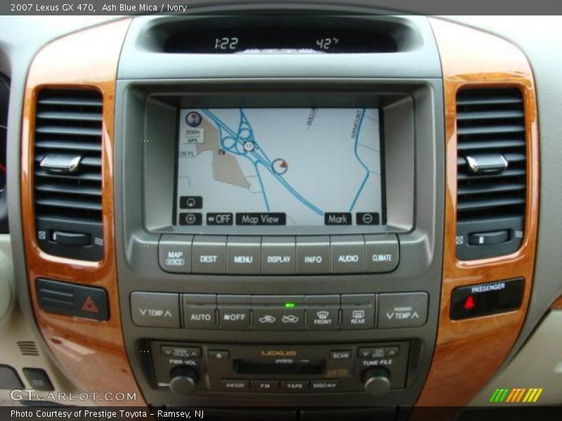 Ash Blue Mica / Ivory 2007 Lexus GX 470