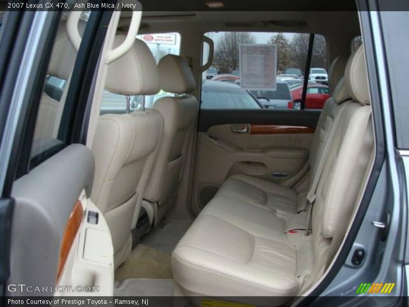 Ash Blue Mica / Ivory 2007 Lexus GX 470