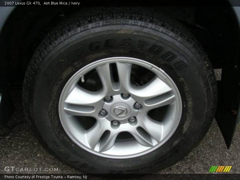 Ash Blue Mica / Ivory 2007 Lexus GX 470