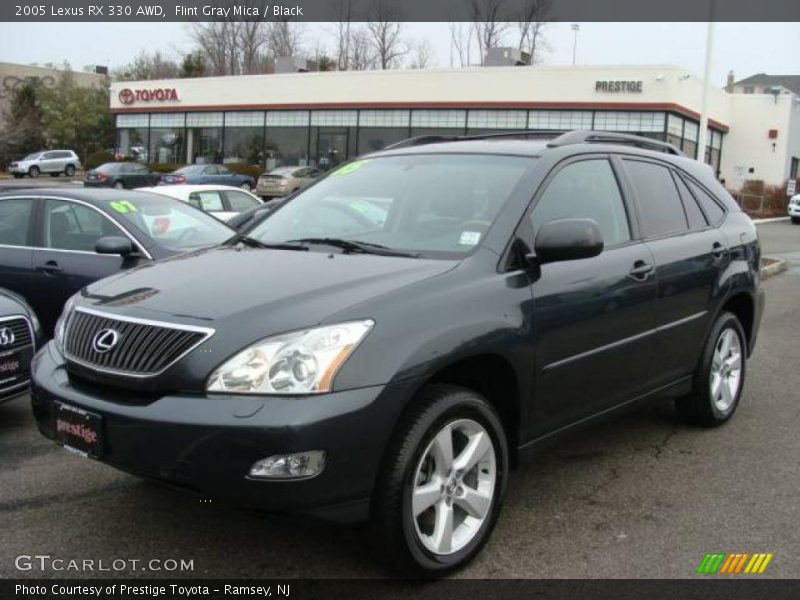 Flint Gray Mica / Black 2005 Lexus RX 330 AWD