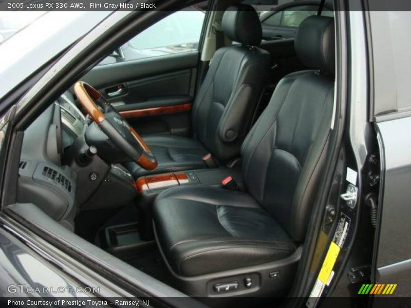 Flint Gray Mica / Black 2005 Lexus RX 330 AWD