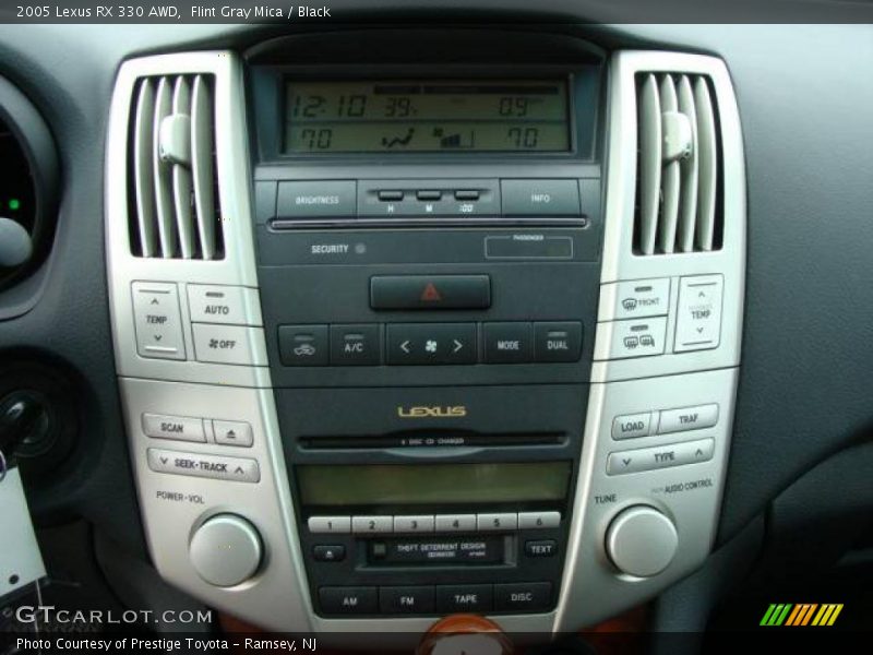 Flint Gray Mica / Black 2005 Lexus RX 330 AWD