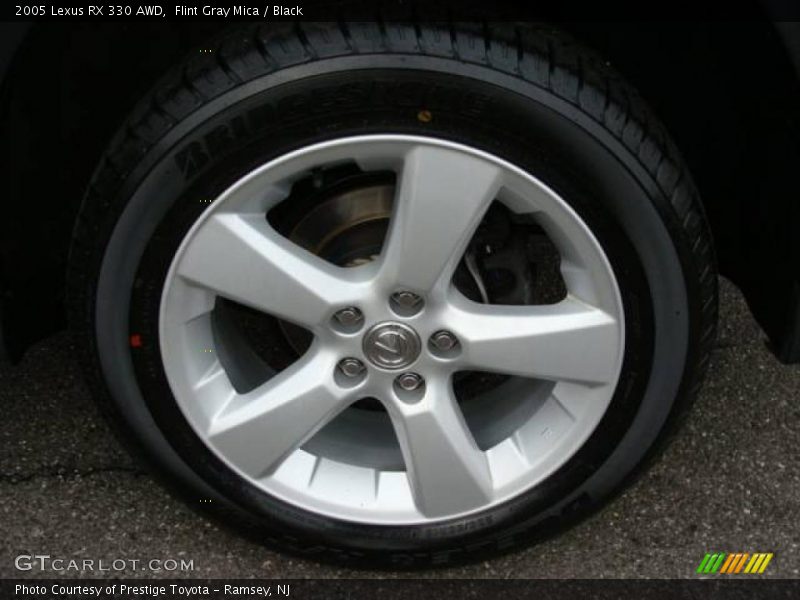 Flint Gray Mica / Black 2005 Lexus RX 330 AWD