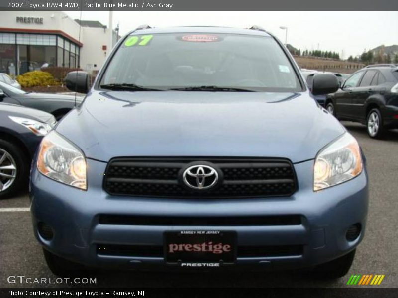 Pacific Blue Metallic / Ash Gray 2007 Toyota RAV4 4WD