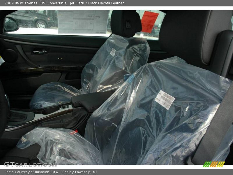 Jet Black / Black Dakota Leather 2009 BMW 3 Series 335i Convertible