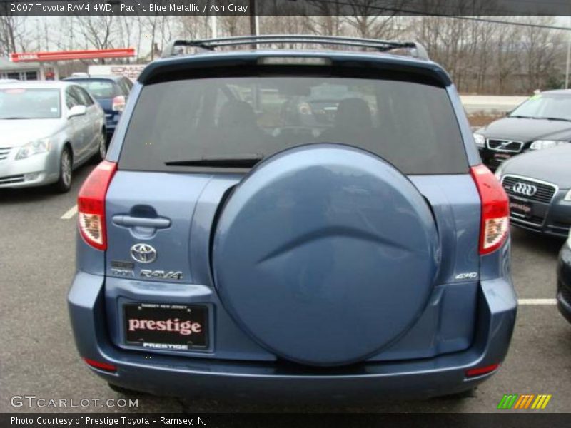 Pacific Blue Metallic / Ash Gray 2007 Toyota RAV4 4WD