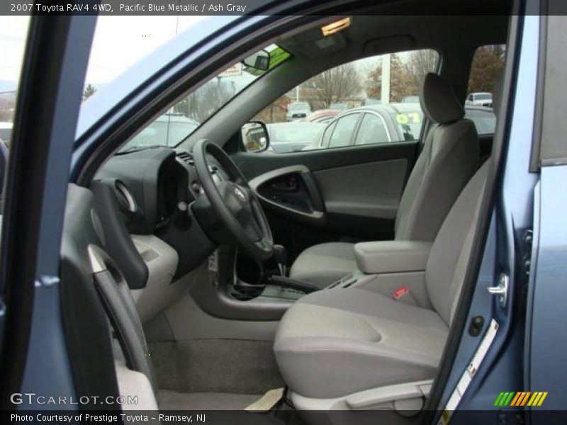 Pacific Blue Metallic / Ash Gray 2007 Toyota RAV4 4WD