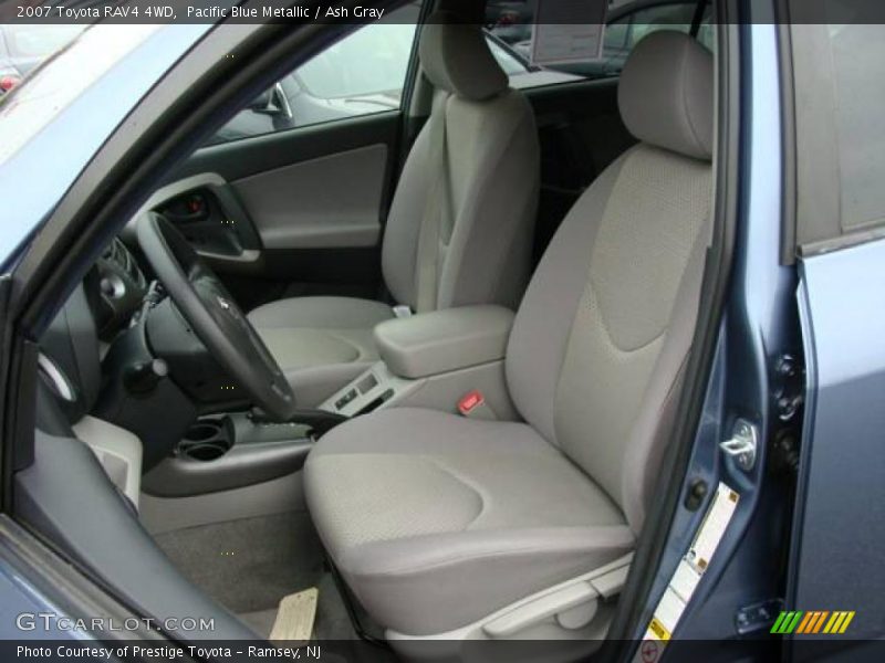 Pacific Blue Metallic / Ash Gray 2007 Toyota RAV4 4WD