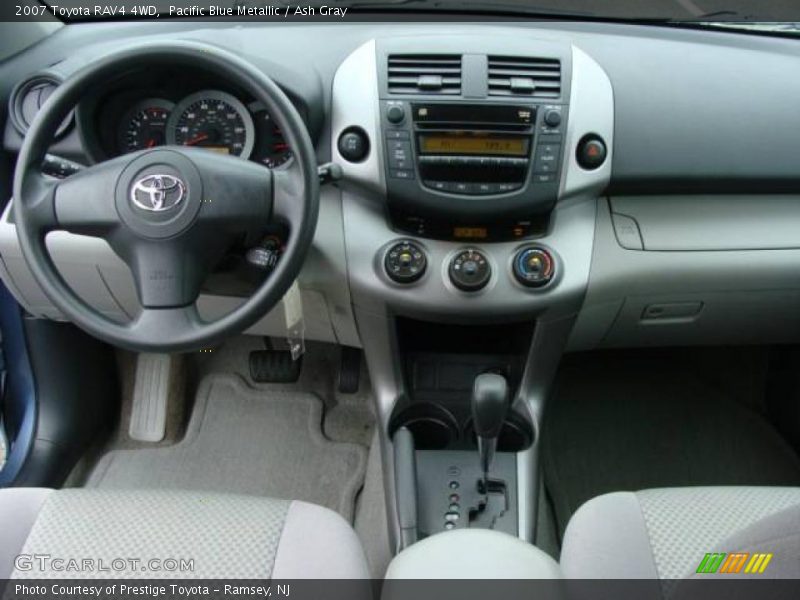 Pacific Blue Metallic / Ash Gray 2007 Toyota RAV4 4WD