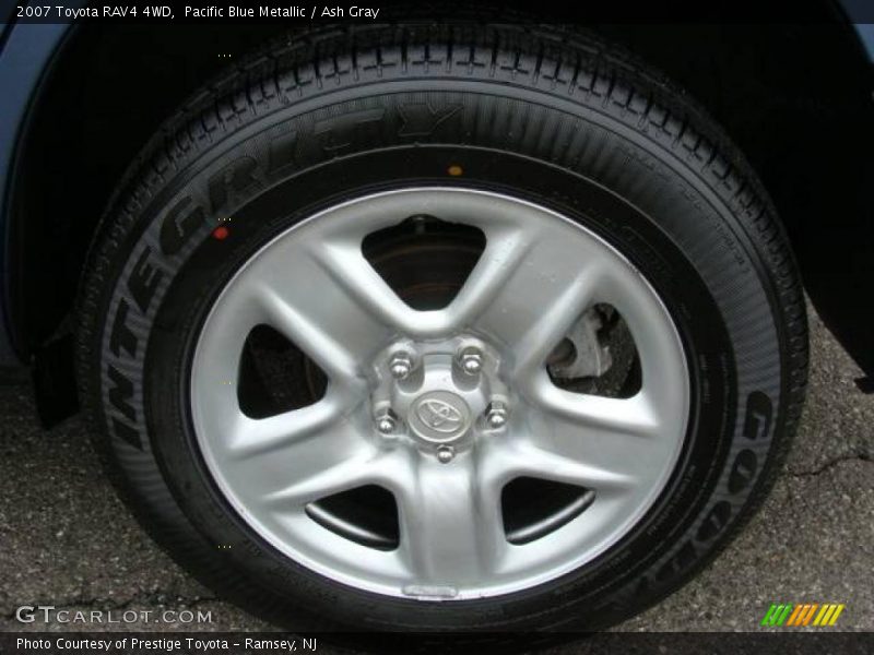 Pacific Blue Metallic / Ash Gray 2007 Toyota RAV4 4WD