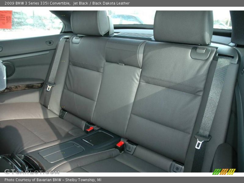 Jet Black / Black Dakota Leather 2009 BMW 3 Series 335i Convertible