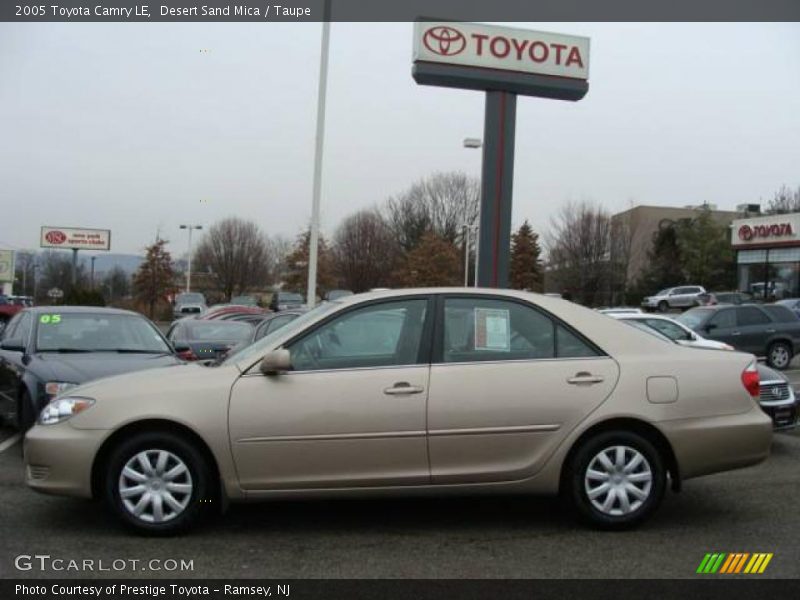 Desert Sand Mica / Taupe 2005 Toyota Camry LE