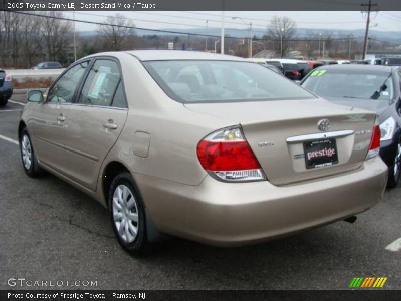Desert Sand Mica / Taupe 2005 Toyota Camry LE