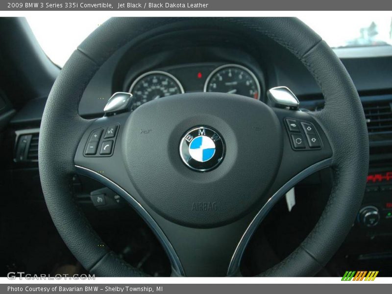 Jet Black / Black Dakota Leather 2009 BMW 3 Series 335i Convertible