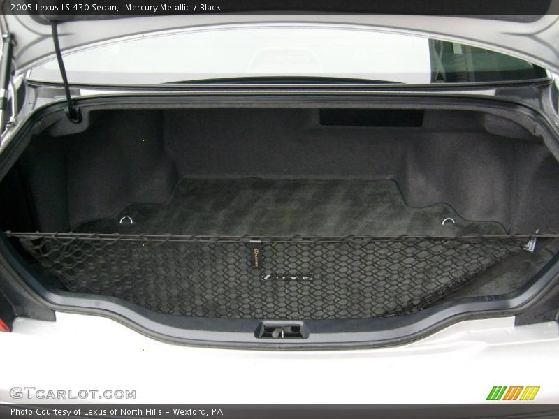 Mercury Metallic / Black 2005 Lexus LS 430 Sedan