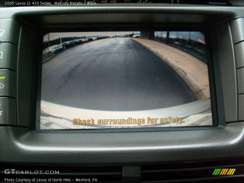 Mercury Metallic / Black 2005 Lexus LS 430 Sedan