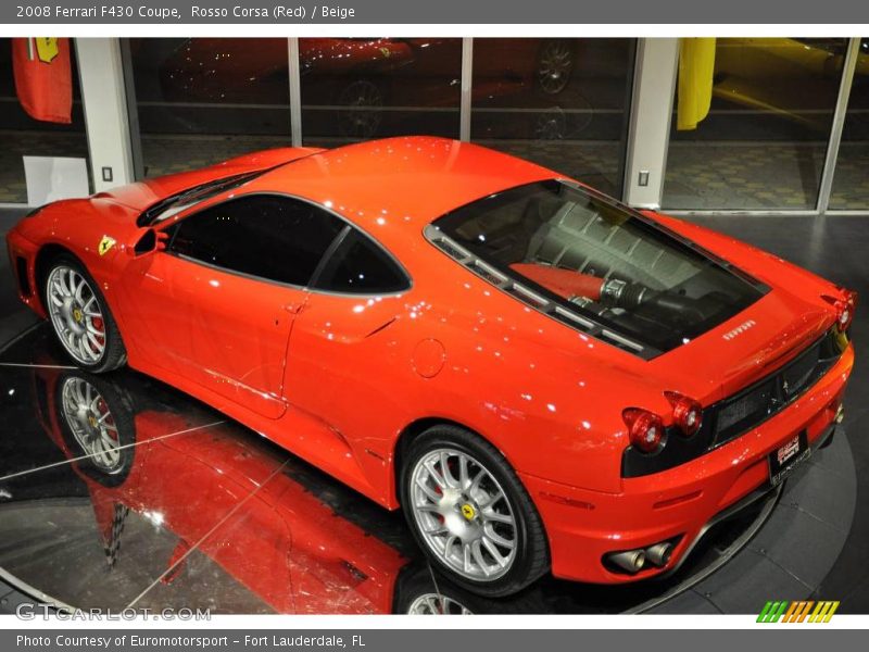 Rosso Corsa (Red) / Beige 2008 Ferrari F430 Coupe