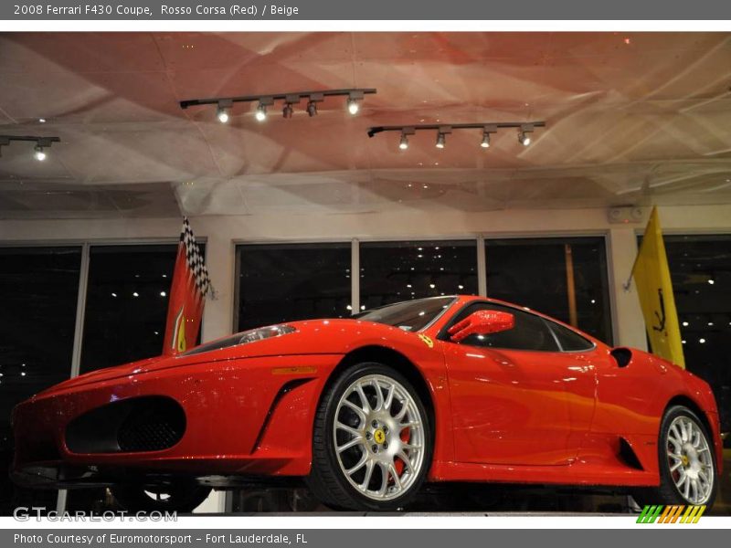 Rosso Corsa (Red) / Beige 2008 Ferrari F430 Coupe