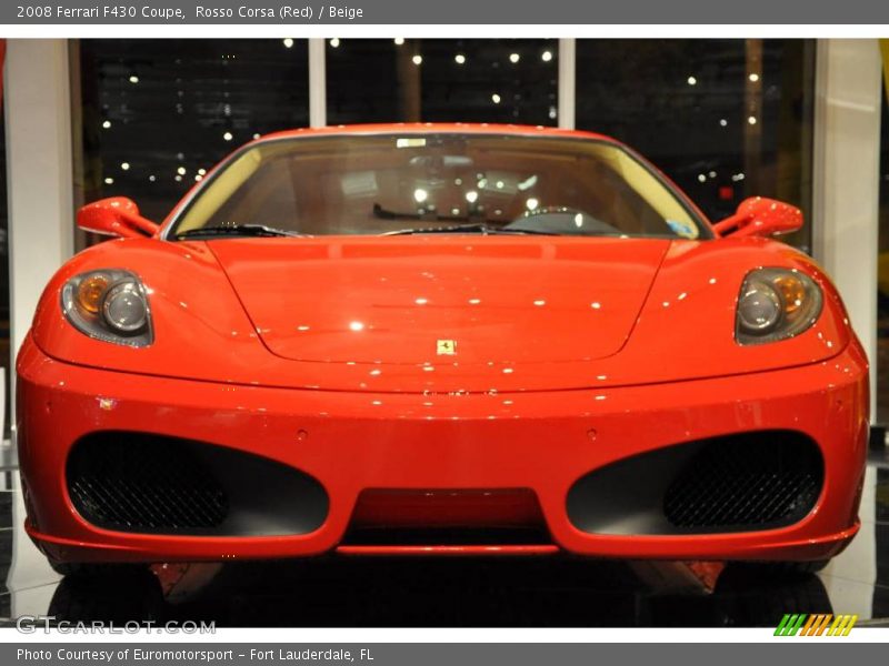 Rosso Corsa (Red) / Beige 2008 Ferrari F430 Coupe