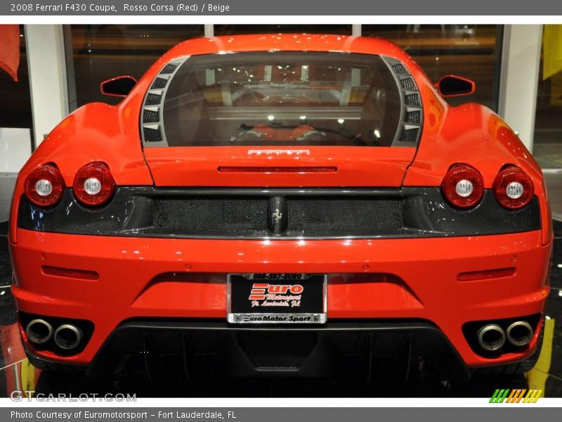 Rosso Corsa (Red) / Beige 2008 Ferrari F430 Coupe