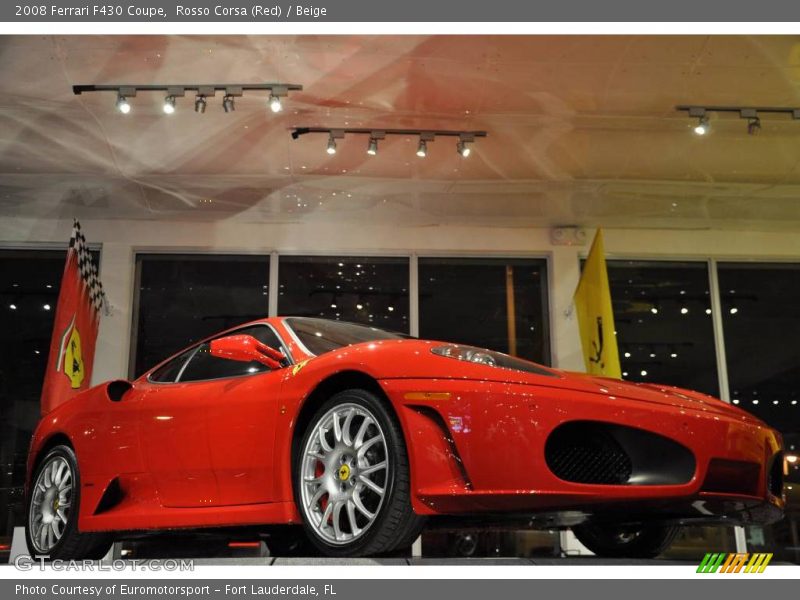 Rosso Corsa (Red) / Beige 2008 Ferrari F430 Coupe