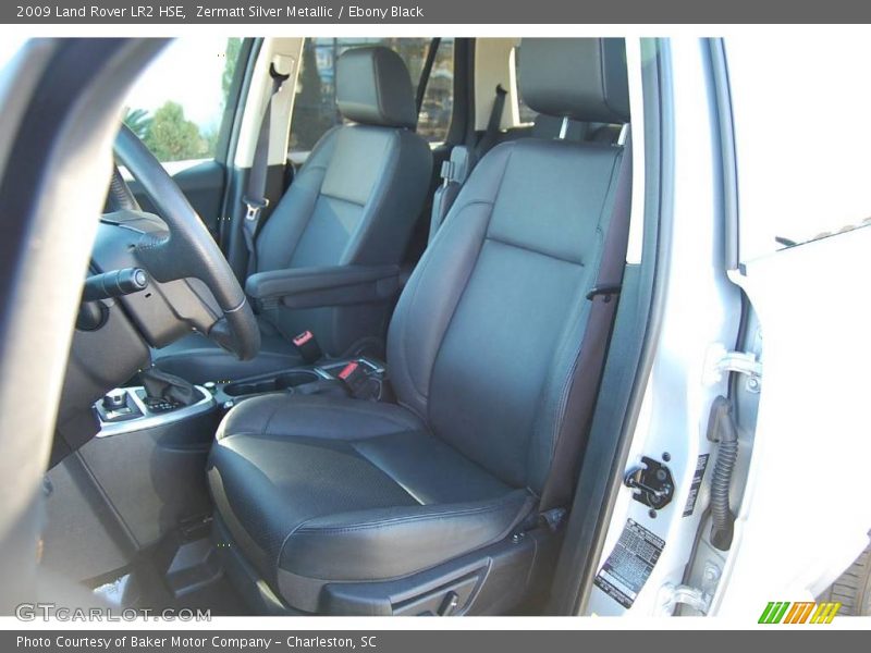Zermatt Silver Metallic / Ebony Black 2009 Land Rover LR2 HSE