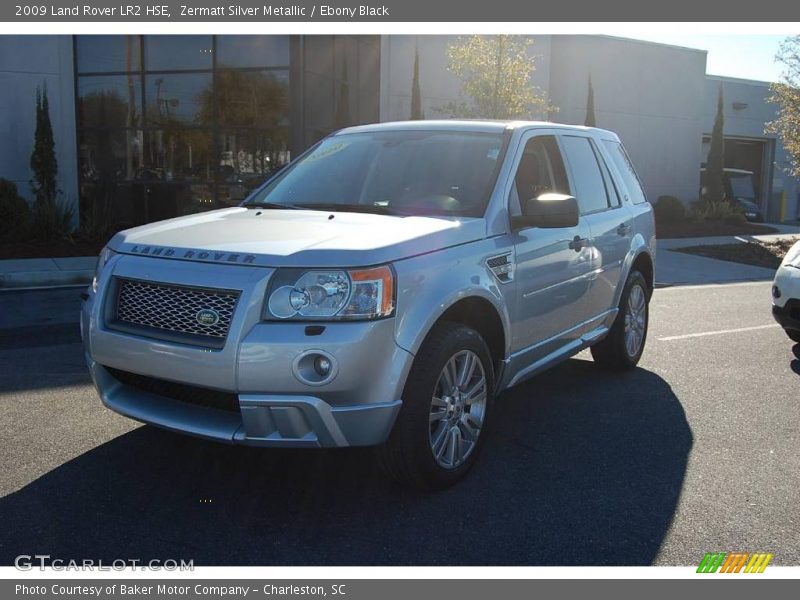 Zermatt Silver Metallic / Ebony Black 2009 Land Rover LR2 HSE