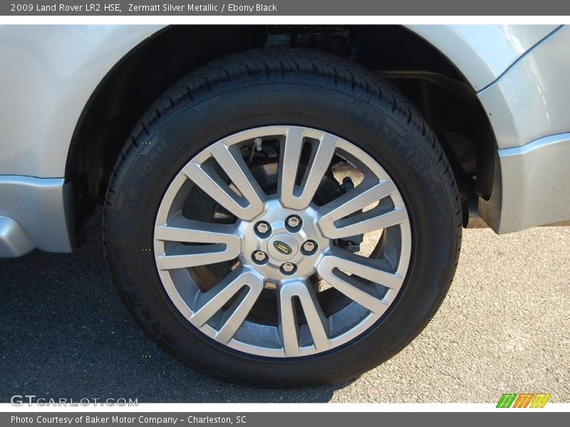Zermatt Silver Metallic / Ebony Black 2009 Land Rover LR2 HSE