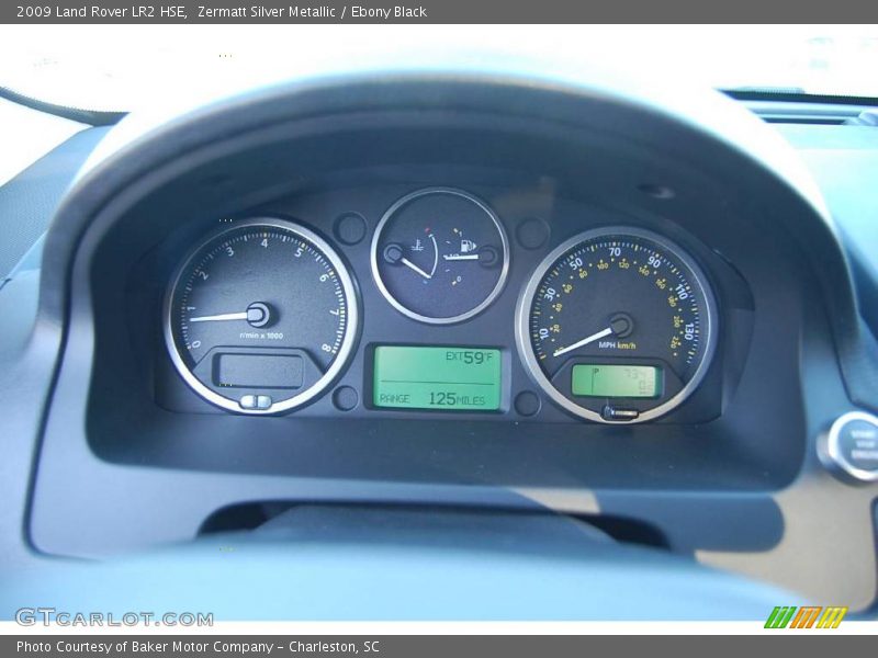 Zermatt Silver Metallic / Ebony Black 2009 Land Rover LR2 HSE