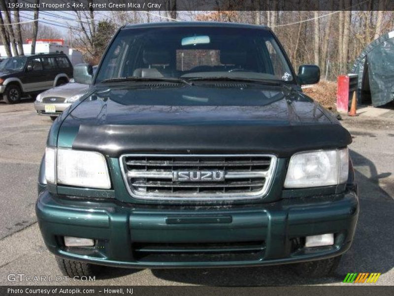 Forest Green Mica / Gray 1999 Isuzu Trooper S 4x4
