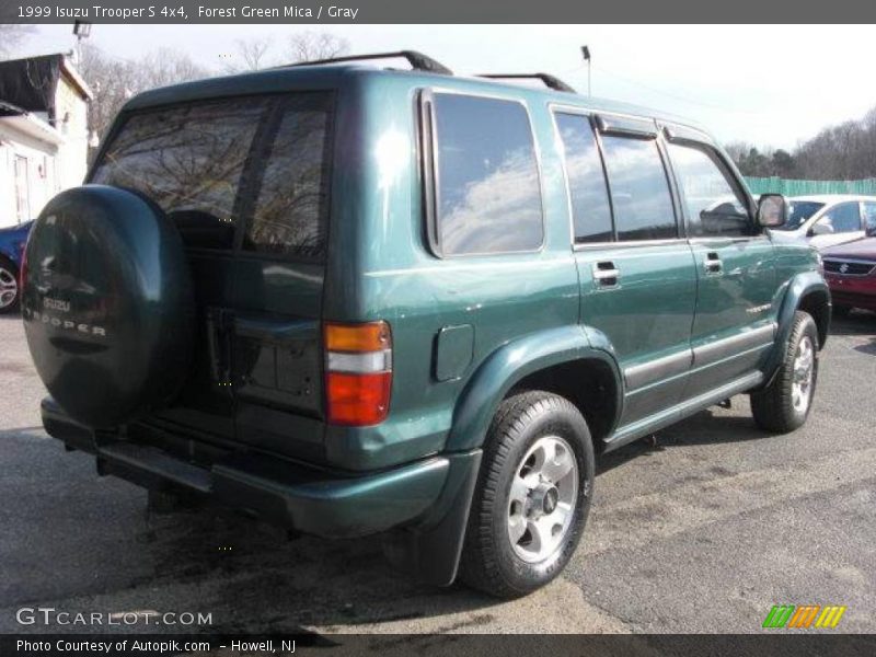 Forest Green Mica / Gray 1999 Isuzu Trooper S 4x4