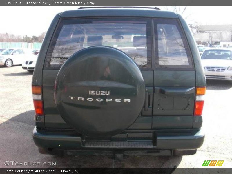 Forest Green Mica / Gray 1999 Isuzu Trooper S 4x4