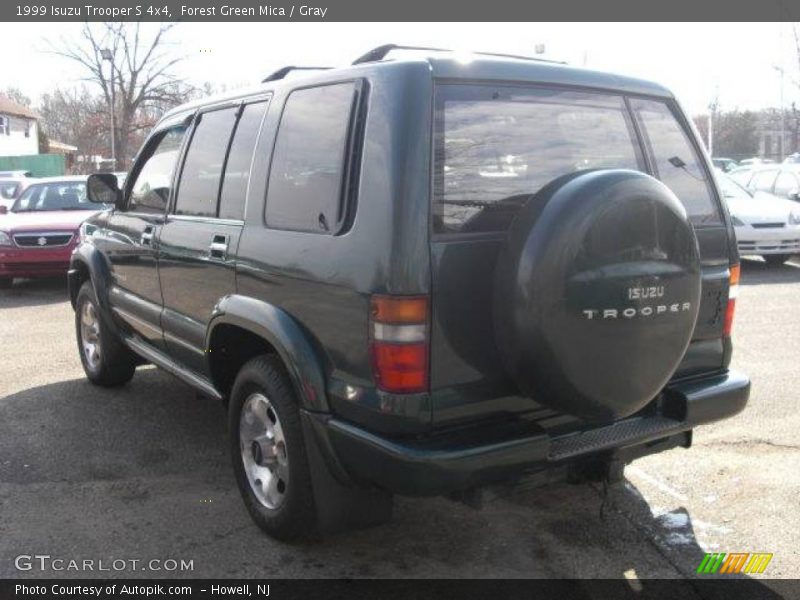 Forest Green Mica / Gray 1999 Isuzu Trooper S 4x4