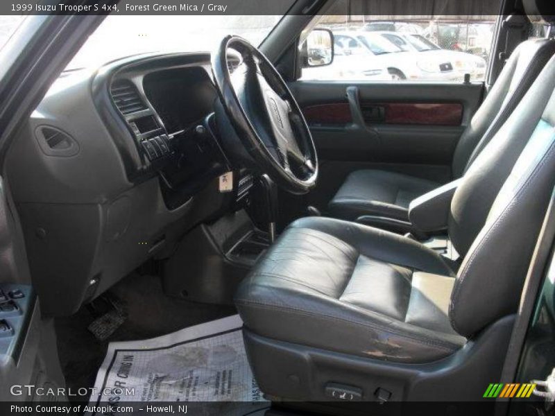 Forest Green Mica / Gray 1999 Isuzu Trooper S 4x4