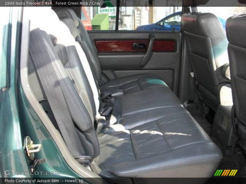 Forest Green Mica / Gray 1999 Isuzu Trooper S 4x4